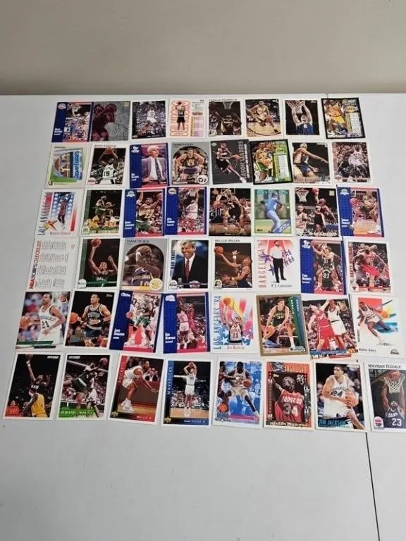 Vintage Basketball Cards Mixed Lot (48)