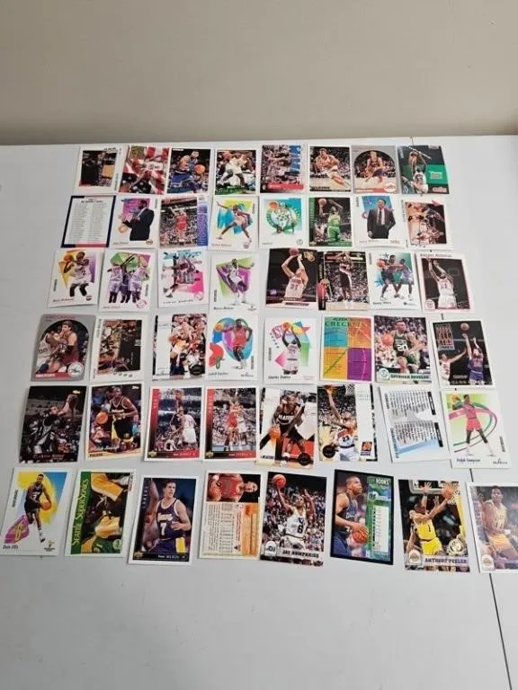 Vintage 1990s Basketball Cards (50+)