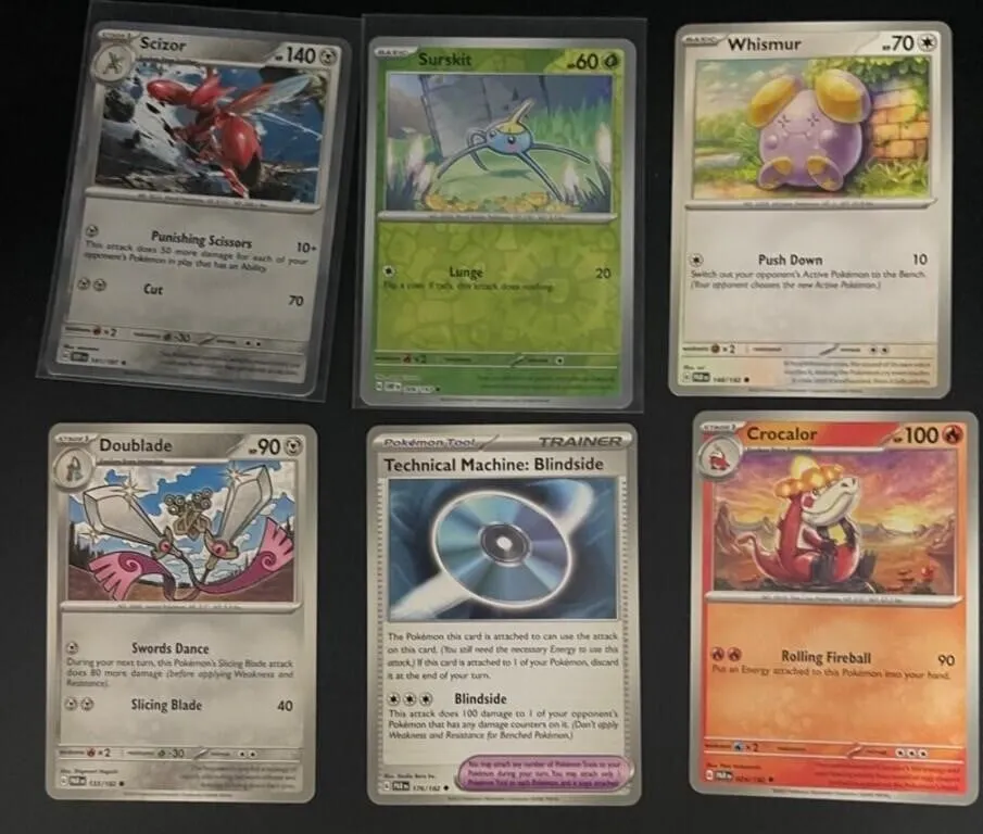 Pokemon Trading Card Assortment (6pc)