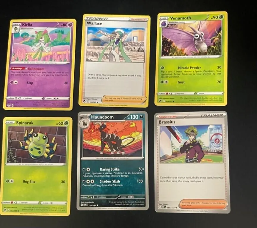 Pokemon TCG Trading Cards (Lot of 6)