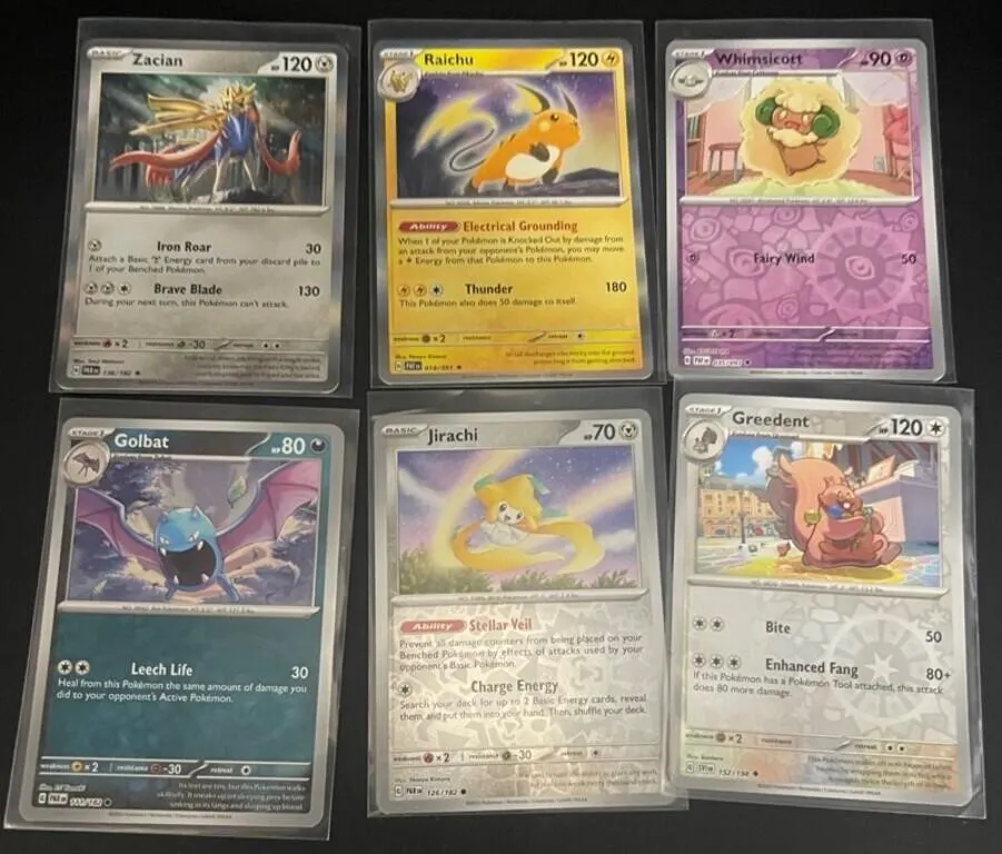 Pokemon TCG Cards - 6pc Assorted