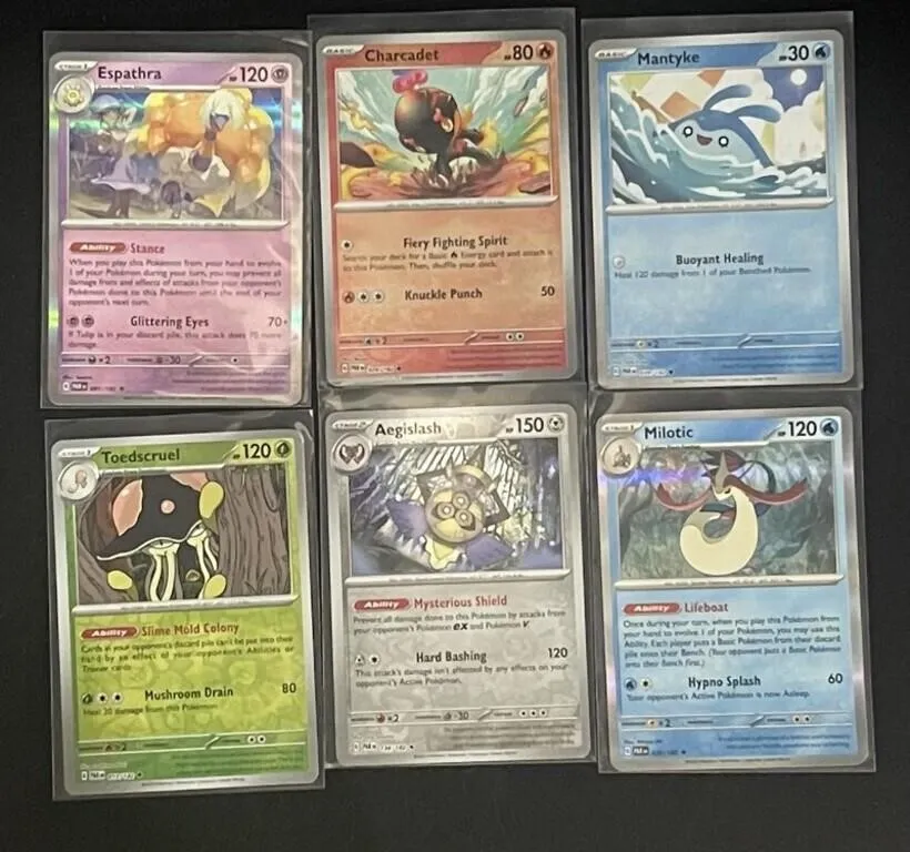 Pokemon 6-Card Foil Card Set