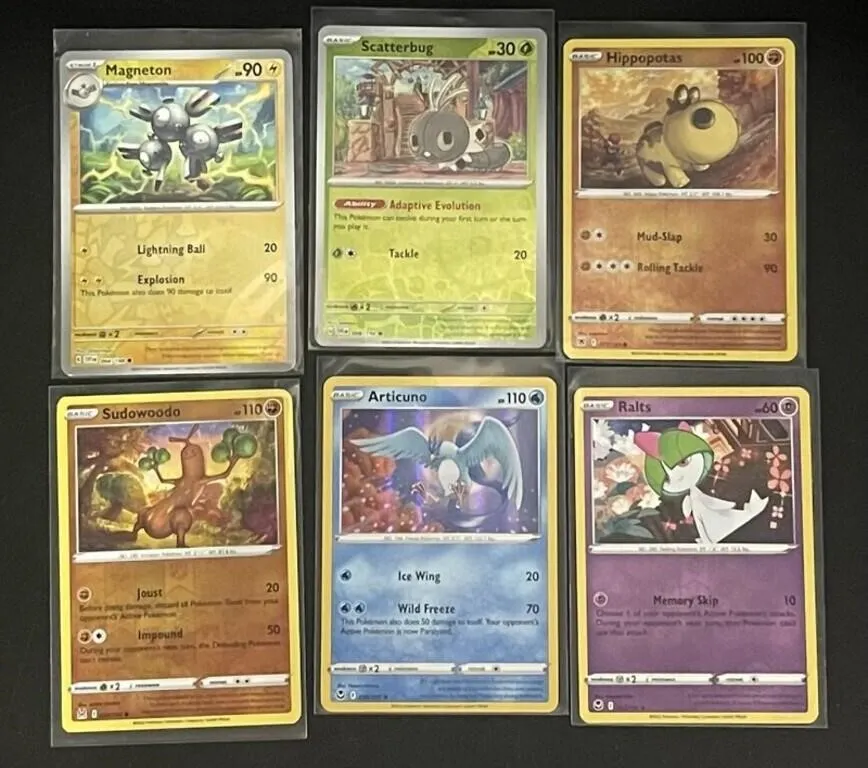 Pokemon Trading Cards (Lot of 6)