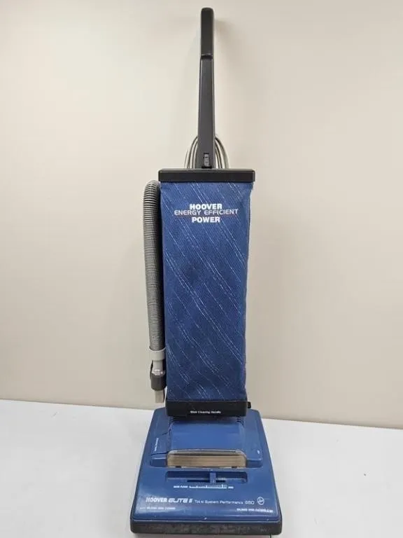 Vintage Hoover Elite II Upright Vacuum