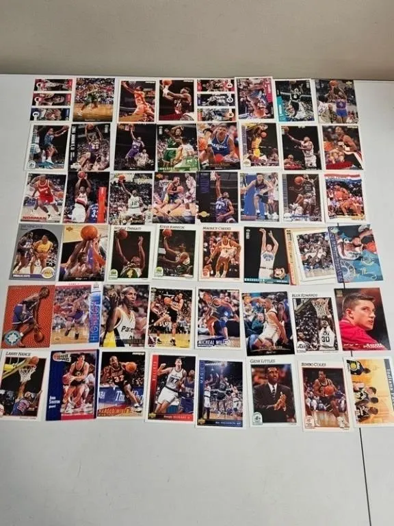 1990s NBA Basketball Cards Approx. 50pc