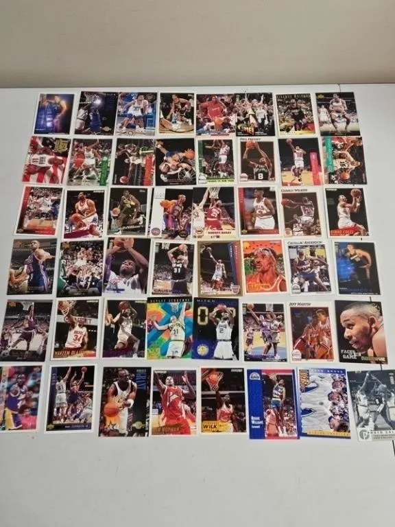 Vintage Basketball Card Collection (56pc)
