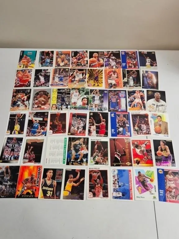 Vintage Basketball Trading Cards (Approx. 50)