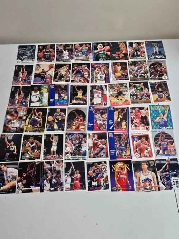 Vintage Basketball Cards (Lot of 56)