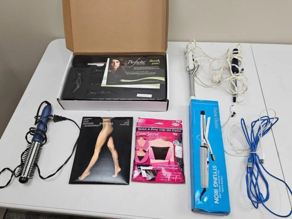 Hair Styling Tools & Accessories (Lot of 7)