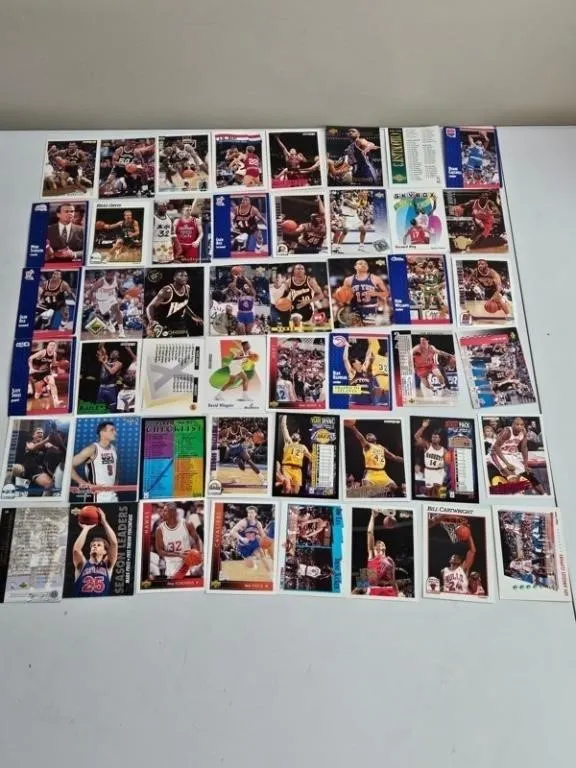 Vintage NBA Basketball Cards (50+)