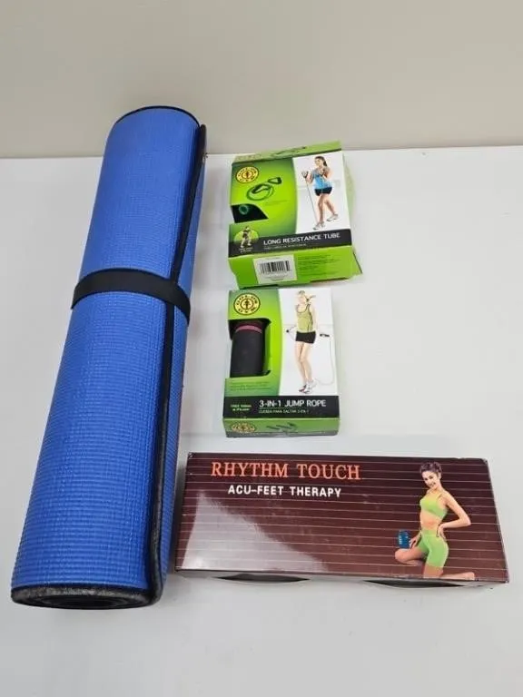 Exercise Equipment Mixed Lot (4pc)