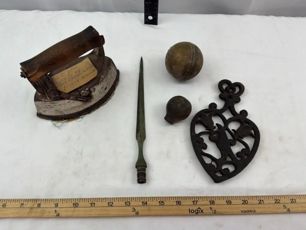 Mixed Metal Household & Decor (Lot of 5)