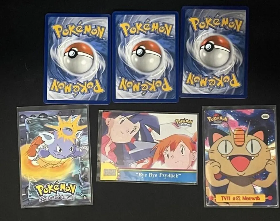 Pokemon Trading Cards - Topps & TCG (6pc)