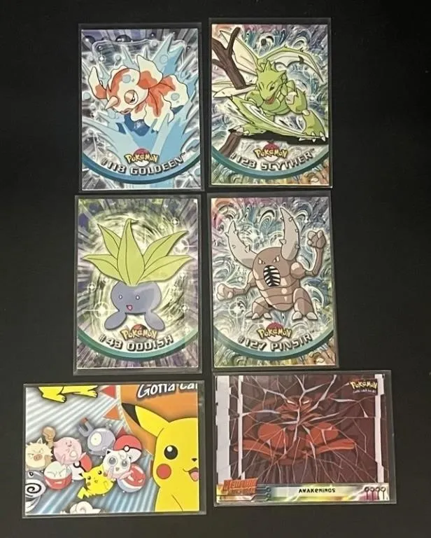 Pokemon Trading Cards (Lot of 6)