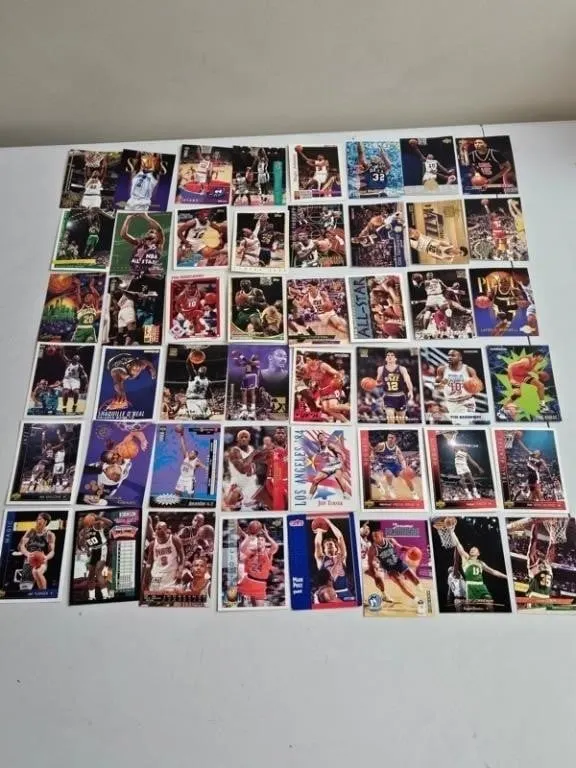 1990s Basketball Card Collection (Lot of 56)