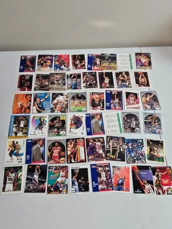 Vintage Basketball Cards - Mixed 47pc