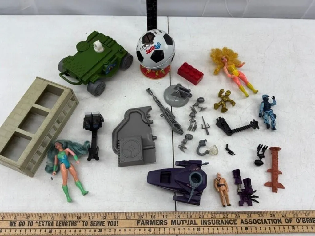 Mixed Toy Collection - Figures & Vehicles