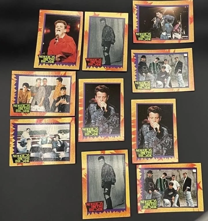 Vintage New Kids on the Block Cards (10pc)