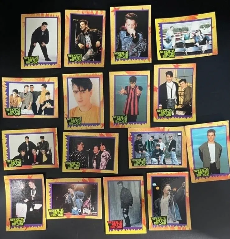 Vintage New Kids on the Block Cards (Lot of 16)