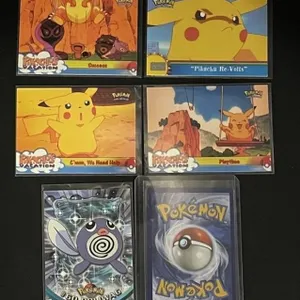 Pokemon & Topps Trading Cards (Lot of 6)