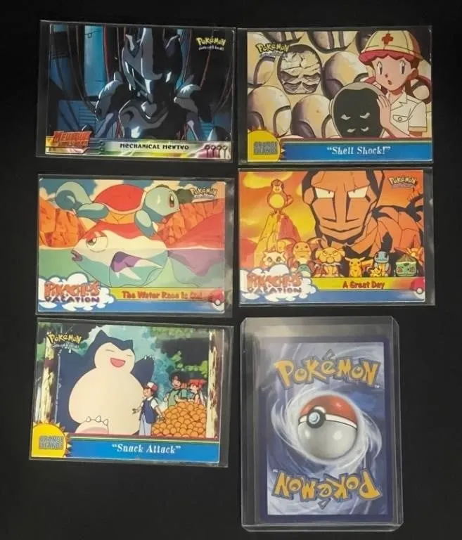 Pokemon Trading Cards - 6pc Assortment