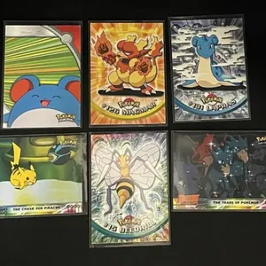 Pokemon Topps Trading Cards - 6pc