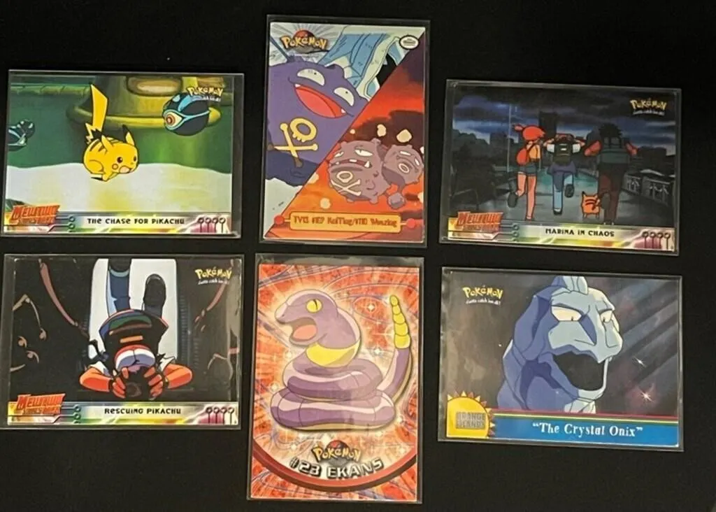 Pokemon Movie Trading Cards - 6pc