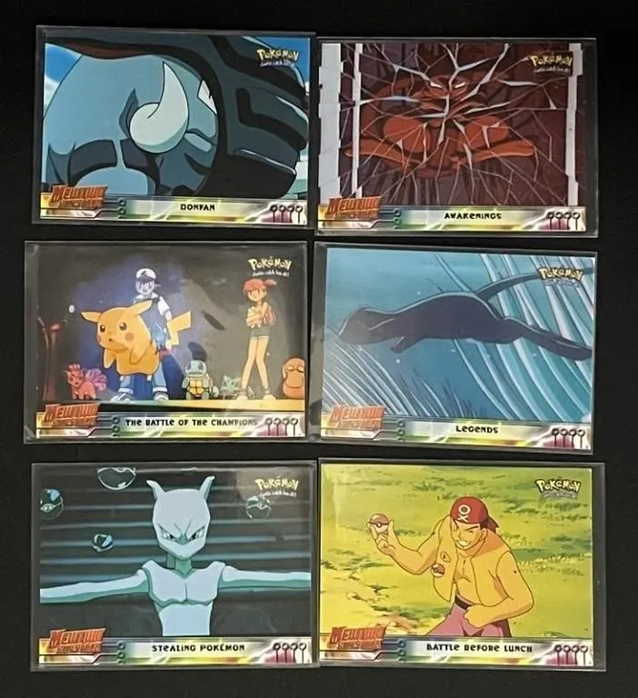 Pokemon Mewtwo Movie Cards (6)