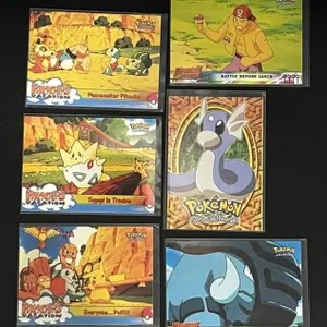 Pokemon Topps Trading Cards (Lot of 6)