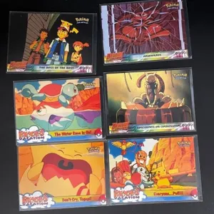 Pokemon Topps Movie Animation Cards (6pc)