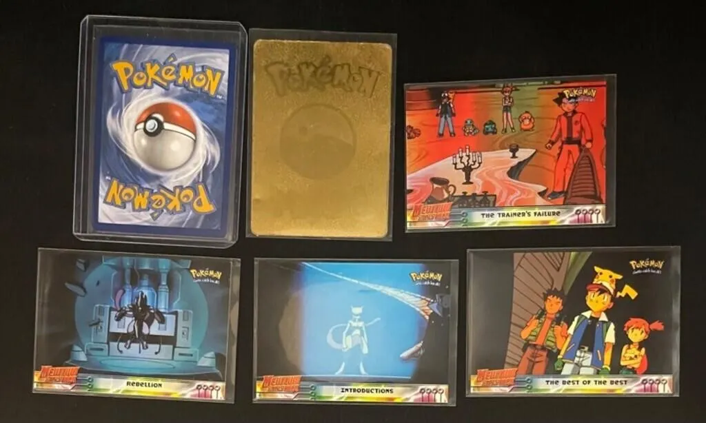 Pokemon Trading & Movie Cards (Lot of 6)