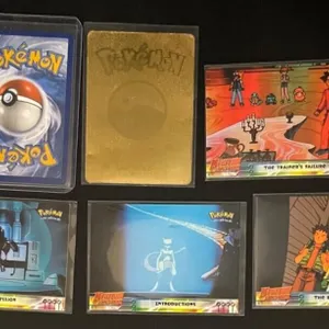 Pokemon Trading & Movie Cards (Lot of 6)