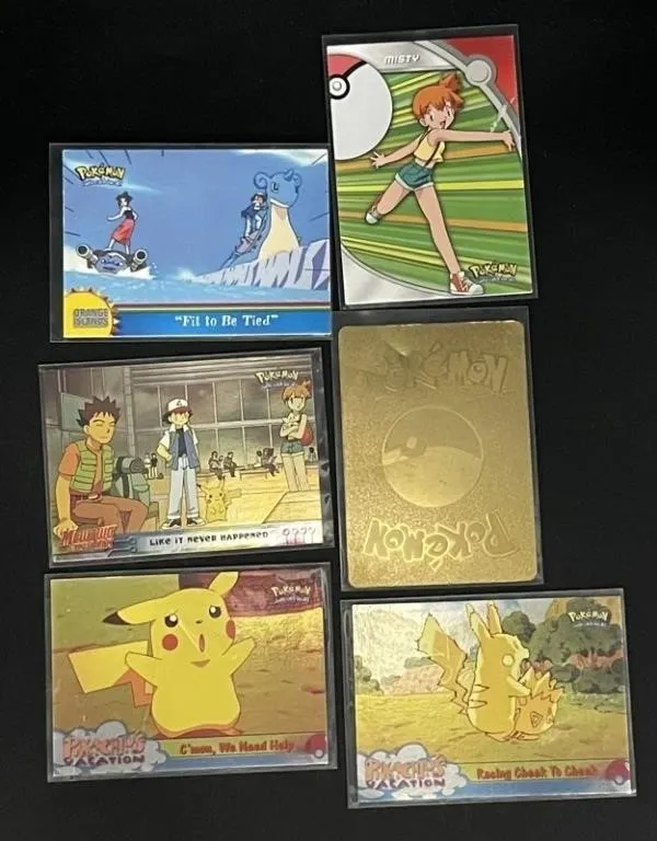 Pokmon Story & Trading Cards (Lot of 7)