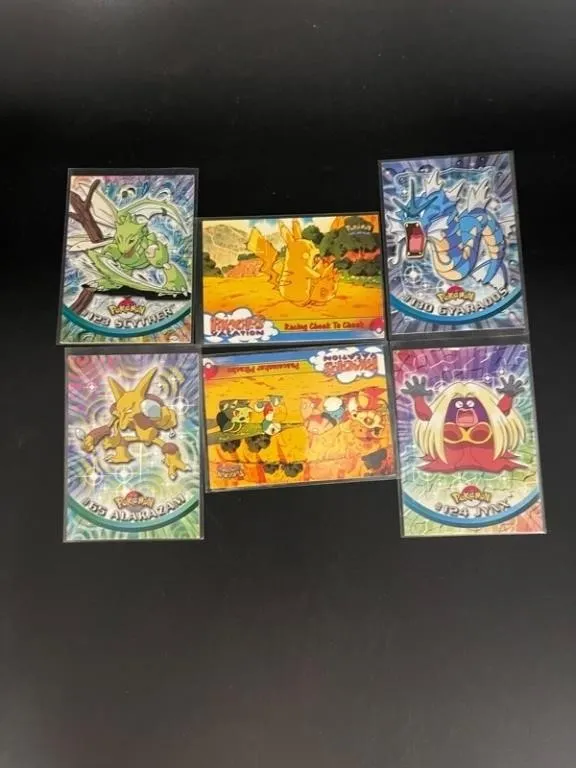 Pokemon Cards - Scyther, Gyarados & 4 More (6)