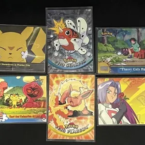 Pokemon Illustrated Character Cards (Lot of 6)