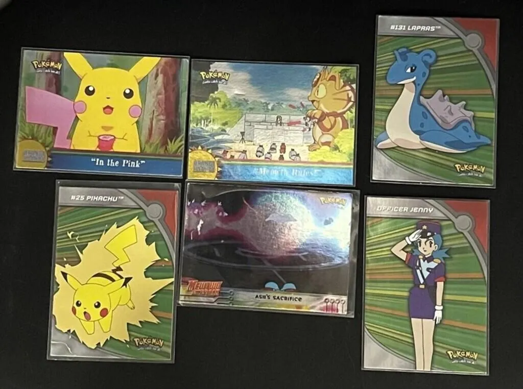 Pokemon Topps Heroes & Villains (Lot of 6)