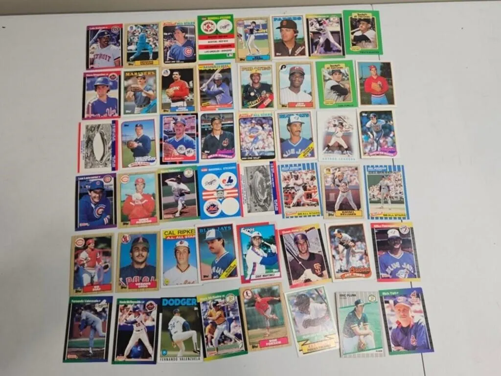 Vintage Baseball Card Collection (48pc)