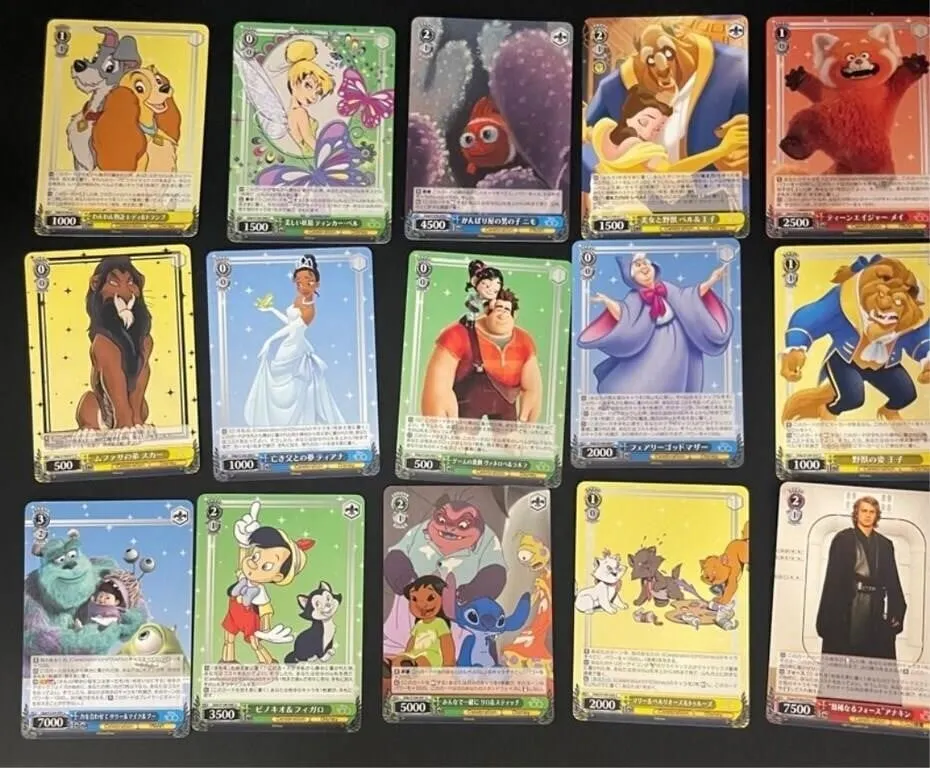Disney Lorcana Japanese Character Cards 15pc