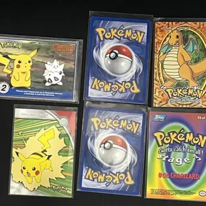 Pokemon & Topps Trading Card Group (6pc)