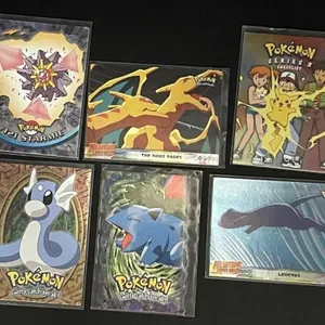Vintage Pokemon Topps Cards (Lot of 6)