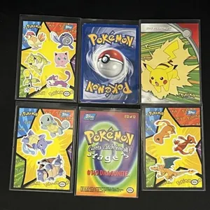 Pokemon Collectible Cards - 6pc Dragonite Pikachu