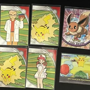 Pokemon Topps Character Cards & EP17 (Lot of 6)