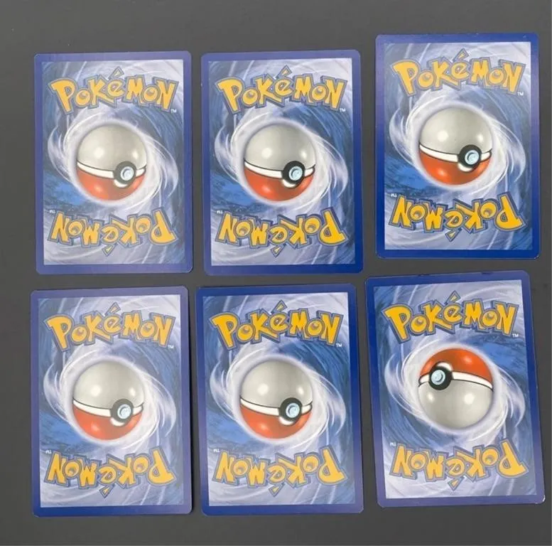 Pokemon Trading Cards - 6pc Assortment