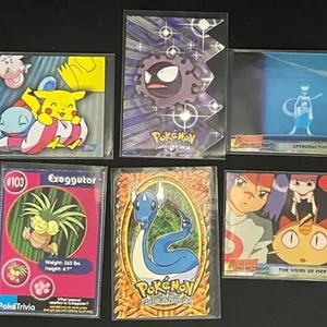 Vintage Topps Pokemon Cards (Lot of 6)