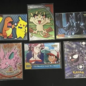 Pokemon Topps Trading Cards - 6pc Set