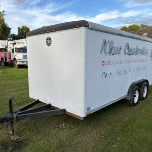1992 Wells Cargo 16' tandem axle enclosed trailer