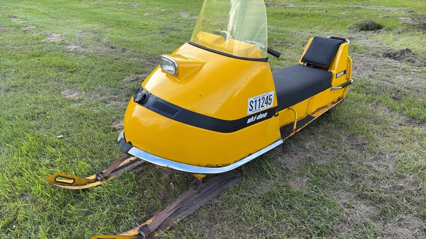 Ski-Doo Olympique 12/3 snowmobile (Non-Running)