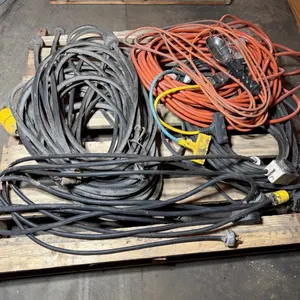 HD 220v power cord w/ quantity of assorted power cords