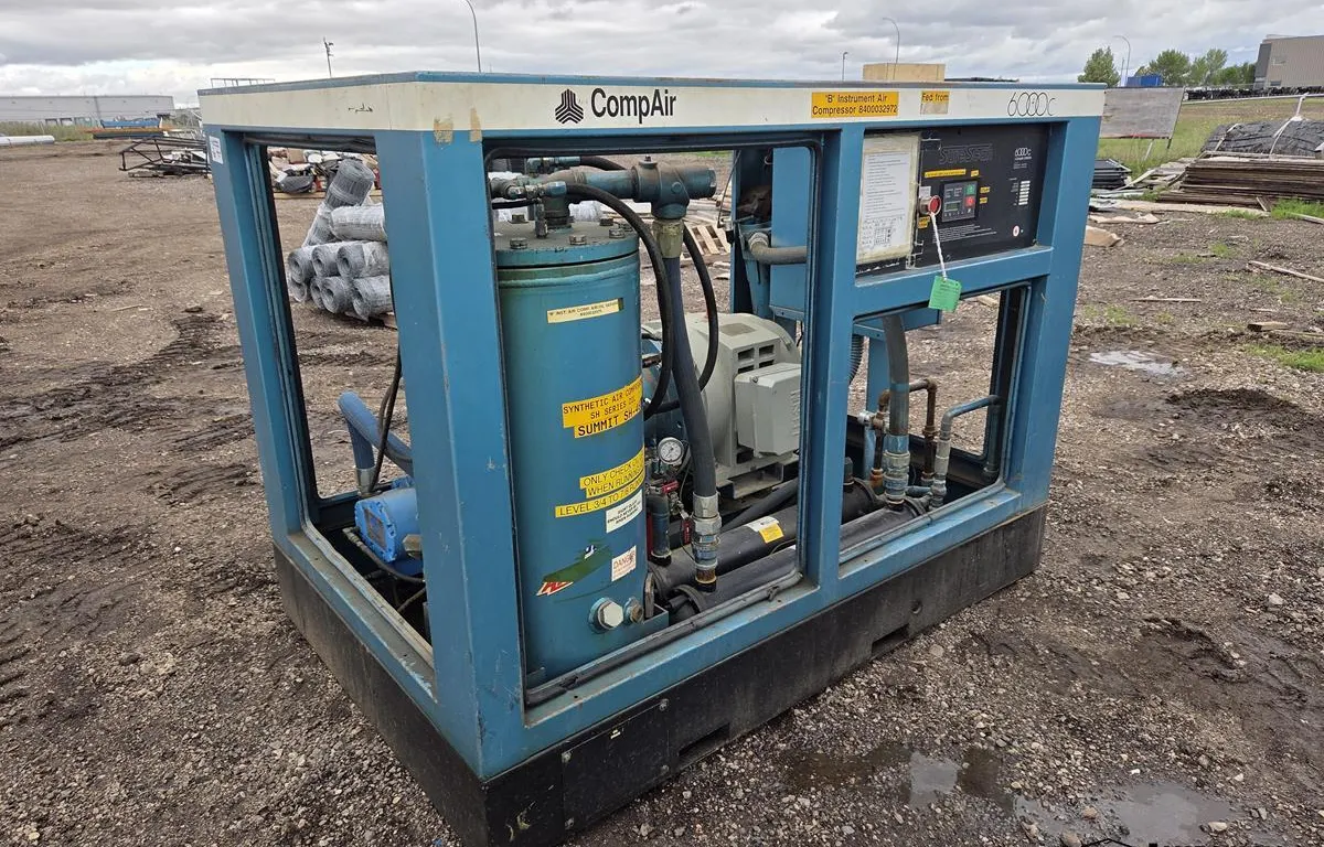 CompAir 6000C Instrument Air Compressor
UNRESERVED