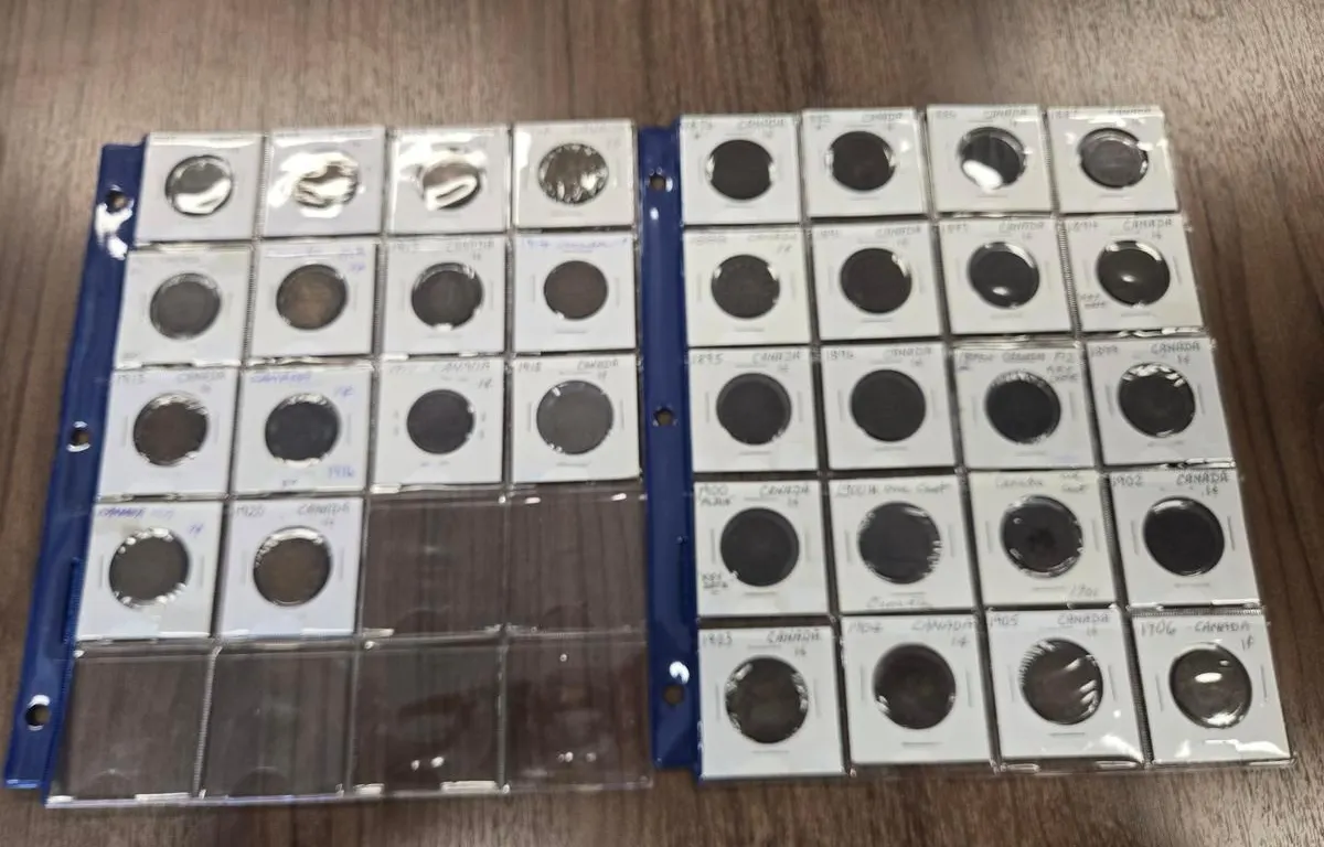 Canada Collection of 1876 & 1920 (34) Large 1c Coins
UNRESERVED